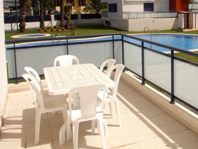 Denia Apartments Balcony - click to enlarge to a larger high definition image - LAUNCHES IN A NEW POP UP WINDOW